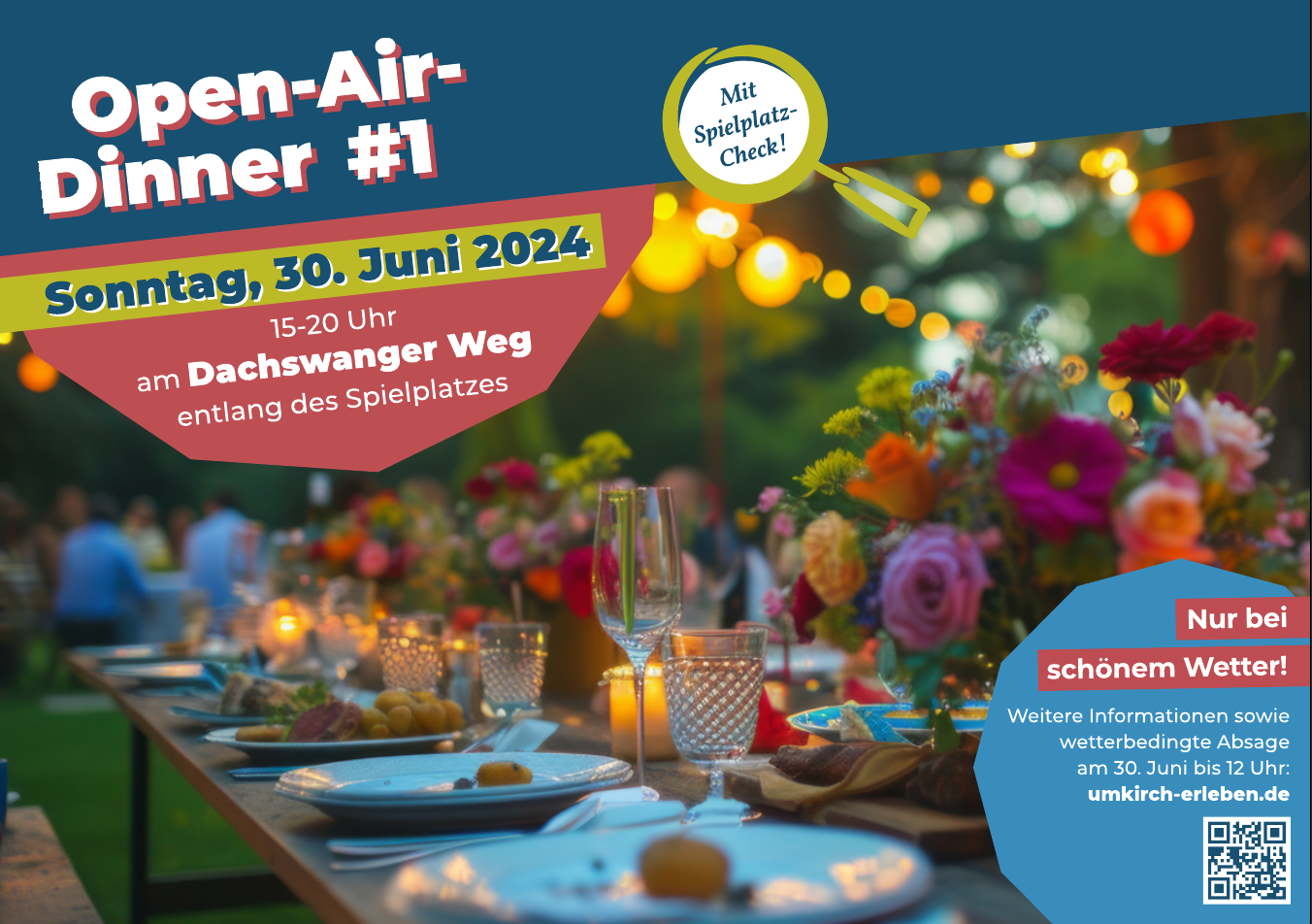 Erstes Umkircher Open-Air-Dinner